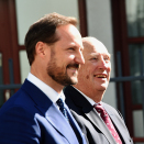 29. mai: Konge og Kronprins besøker F/F Kronprins Haakon. Foto: Sven Gj. Gjeruldsen, Det kongelige hoff